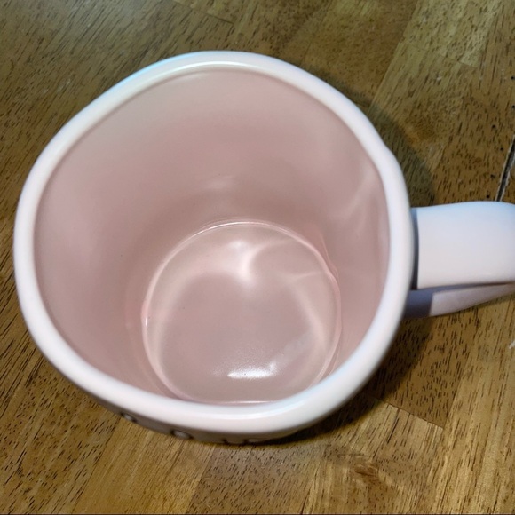 Rae Dunn BRIDE TO BE Pink Ceramic Coffee Mug Brand New! - Picture 2 of 2